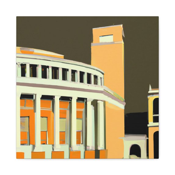 International Style Splendor - Canvas