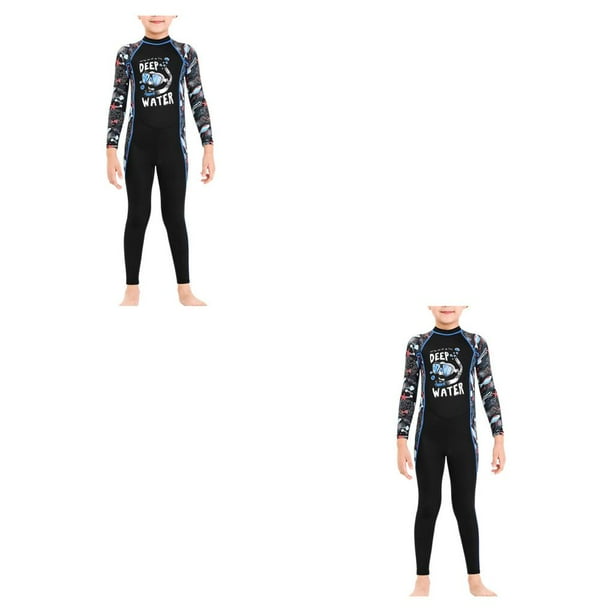 Naiovety Traje de neopreno para niños Ropa de surf Ropa de baño Type2 NO2