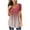 Pink, variant on JURANMO Womens Tunic Tops Casual Pleated Belly Short Sleeve Shirt Fashion Gradient Color Summer T Shirts Button V Neck Henley Tees Deals of the Day Multicolor M