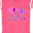 thumbnail image 4 of Inktastic My Gigi Loves Me Cute Elephants Boys or Girls Baby Bodysuit, 4 of 5