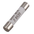 thumbnail image 3 of 10 Pieces 6mmx30mm 20A Faset-Blow Ceramic Fuse Link 500V & 10 Pcs 1K Ohm 5% Ceramic Cement Power Resistor 10W Watt, 3 of 10
