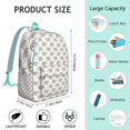 thumbnail image 3 of Floral Ethnic Bohemian Pattern Canvas Bookbag – Comfortable Carrying, Anti-theft Multifunctional Backpack Ideal for School, Gym, Shopping, and Campus Commuting, 3 of 4