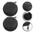 thumbnail image 4 of KAKOWELY 2pcs Durable Round Watch Case Portable Round Watch Storage Box for Travel,3.35"X3.35"X1.57", 4 of 4