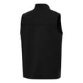 thumbnail image 3 of Men's Antigua Black Clemson Standing Tiger Golf Demand Full-Zip Vest, 3 of 3