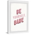 thumbnail image 2 of Marmont Hill Be Yourself Babe II Framed Wall Art, 2 of 6