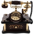 thumbnail image 1 of UPOUART Decorativa De Teléfono Retro De ABS Con Vintage Y Caja Musical Funcional, 1 of 6