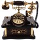 thumbnail image 1 of UPOUART Decorativa De Teléfono Retro De ABS Con Vintage Y Caja Musical Funcional, 1 of 6