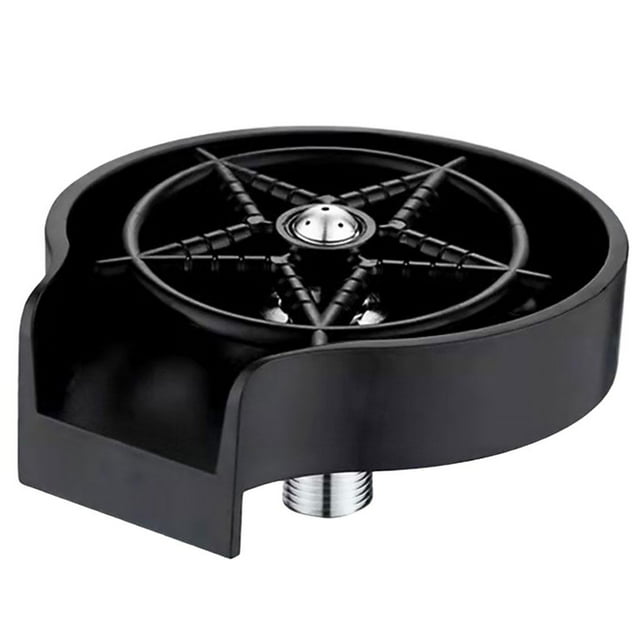 GUOOL Accessoires de Rinçage Automatique, Buse de Lavage pour Tasse de Lavage, Coque Noire