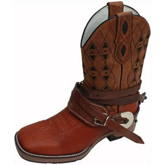 Adult Leather Boot Tie Straps Set -  Riding 3/4" x 54" - Master Bulls Brazilian Made