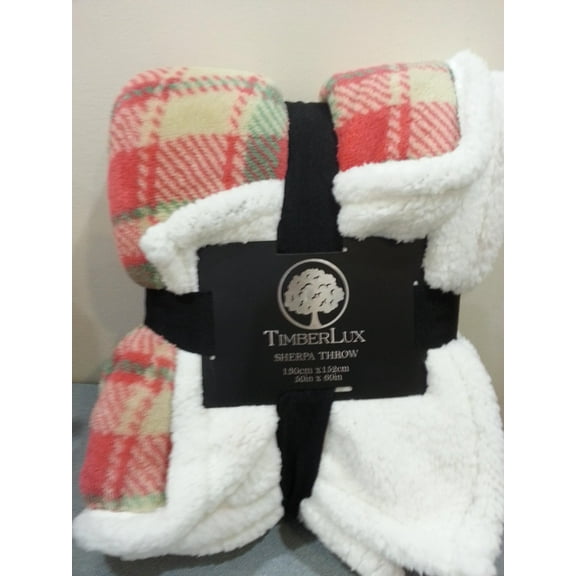 TimberLux Sherpa Throw 50" x 60"