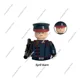 thumbnail image 1 of Figura de juguete para niños Hot Toys G0119 Star Wars Building Block Mudtrooper Captain Remnant Stormtrooper Mandalorians Brick Mini Doll, 1 of 1