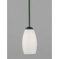thumbnail image 2 of Maxim 91650SWSN Taylor 1-Light Mini Pendant, Satin Nickel, 2 of 7