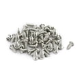 thumbnail image 1 of Unique Bargains 50pcs M2.5x6mm Acier Inoxydable Phillips Pan Tête Auto Taraudage Vis Boulons, 1 of 2