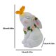 thumbnail image 5 of Luz solar de conejo para exteriores, lámpara de conejo, resina impermeable para decoración de jardín al aire libre, 5 of 8