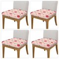 thumbnail image 2 of Fotbe Strawberry Velvet Stretch Couch Cushion Cover Plush Cushion Slipcover for Chair Cushion Furniture Protector Seat Cushion Sofa Cover-16.9in, 2 of 9