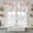 Gray, variant on Happy Easter Kitchen Curtain for Berdoom Living Room Cafe 54 Inch Length, Spring Colorful Eggs Butterfly Teal Wood Grain Tiers Curtains Light Filtering Drapes Window Treatment 2 Panels 52"Wx54"L