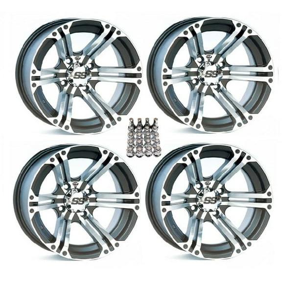 ITP SS212 ATV Wheels/Rims Machined 14" Honda Foreman Rancher SRA