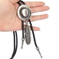 thumbnail image 2 of Prettyia Sombrero de vaquero chapado en plata y colgante de s Bolo Tie Plata antigua Hugo Western Bolo Tie Necklace, 2 of 7