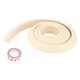 thumbnail image 5 of Protector de bordes a prueba de bebés, tipo L, de alta elasticidad, para muebles, para seguridad del hogar (beige), 5 of 15