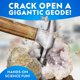 thumbnail image 2 of Kit de ciencia Blue Marble Geoda gigante 11-13 cm, 2 of 7