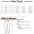 thumbnail image 3 of Buigttklop Women Loose Fitting High Waisted Cotton Linen Wide Leg Long Pants Appear Slim and Color Pants, 3 of 3