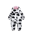 thumbnail image 7 of Baby White Cow Green Dinosaur Blue Shark Costumes Toddler Outfit Infants Romper, 7 of 7