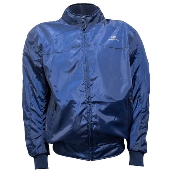 Chaqueta Chamarra Protectora Moto Bomber Talla XL Azul