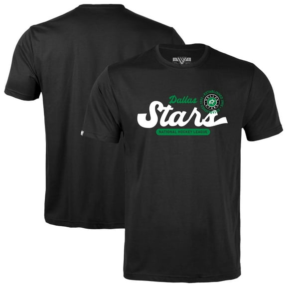 Youth Levelwear  Black Dallas Stars Little Richmond Monument T-Shirt