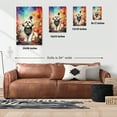 thumbnail image 5 of Hello 2025 Shih Tzu Celebrates Happy New Year Firework Balloon Vertical Matte Canvas Poster Lion Dog Lover Gifts Wall Art Home Decor - 02024, 5 of 5