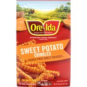 Ore-Ida Sweet Potato Crinkles French Fries Fried Frozen Sweet Potatoes, 19 oz Bag