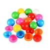 100pcs 3.2cm Lottery Balls Colorful Balls Table Tennis Ball Party Game Ball Prop (5 Color, Mixed Package)