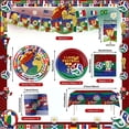 thumbnail image 7 of Jestar 2026 World Soccer Cup Party Supplies 66Pcs, Serve 10 Guests with Full Set, Banner, Tablecloth, 9” & 7” Plates, Cups, Napkins for Soccer Birthday Decorations, 7 of 7