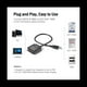 thumbnail image 2 of Cable Adaptador SATA USB 3.0 una Convertidor Sata Unidad de Disco Duro de 2,5/3,5 Pulgadas para HDD SSD USB3.0 una Cable Sata, Sin Enchufe, 2 of 5