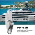 thumbnail image 3 of OULII 1Set Stainless Steel Kayak Rope Tensioner Quick Cleat for Secure Ship Accessory, 3 of 8
