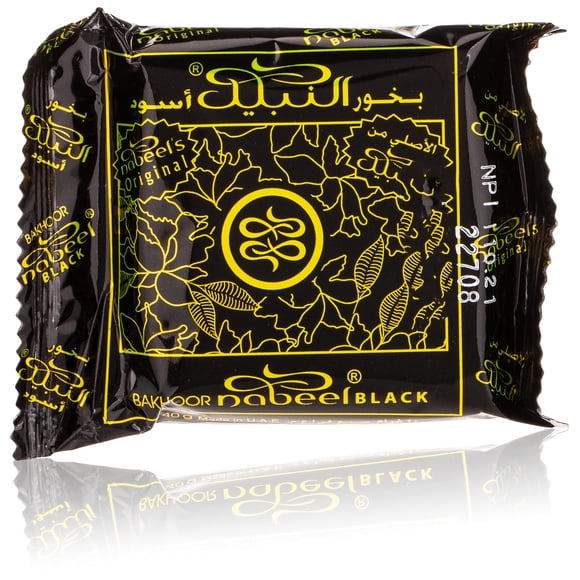 Incienso NABEEL Bakhoor Black 40 g Colección Heritage