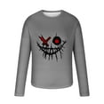 EAUFUM Long Sleeve Shirts for Men Graphic Novelty Print Watercolor T