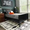 thumbnail image 5 of Hauteloom Amoret Living Room, Bedroom Area Rug - Bohemian, Transitional - High Pile - Black, White, Charcoal - 2' x 2'11", 5 of 14