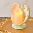 thumbnail image 3 of Estatuilla de Ángel de resina estatua candeliere soporte casa iglesia Oficina Navidad Decoración, 3 of 9