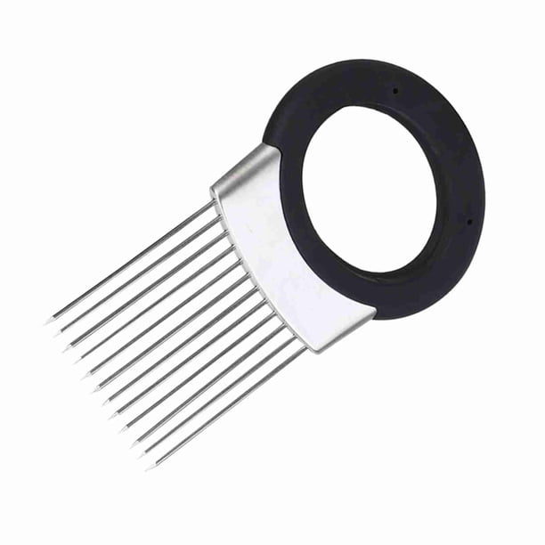Tenedor Rebanador de Cebolla de Acero inoxidable Con Eliminador de Olores para cocino utensilios de cocina