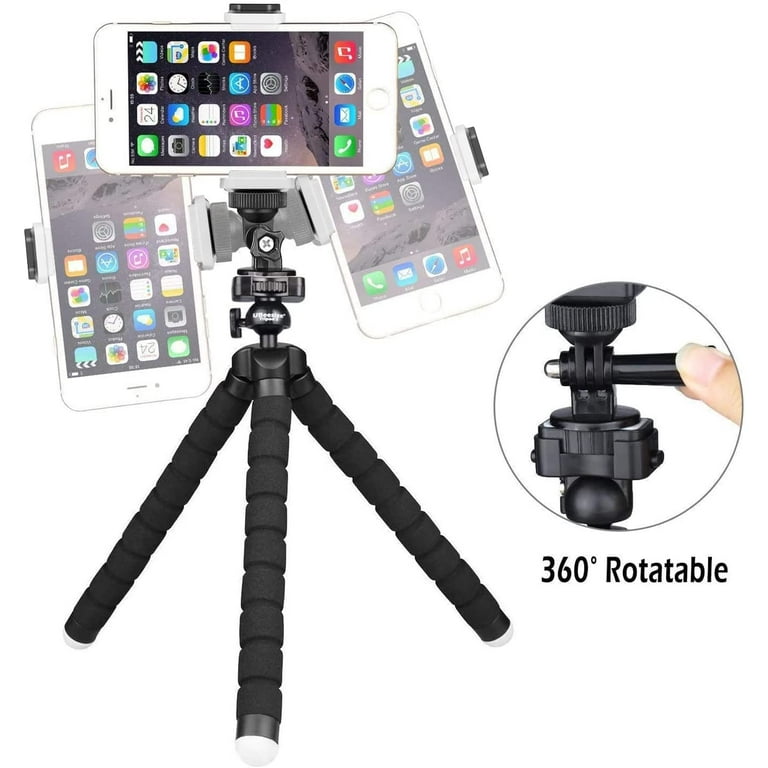 Cell Phone Tripod with Wireless Remote, Flexible Camera Tripod