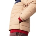 thumbnail image 5 of Lacoste Men's Padded Jacket with Concealed Hood Beige-Navy bh7774-51-7ev, 5 of 6