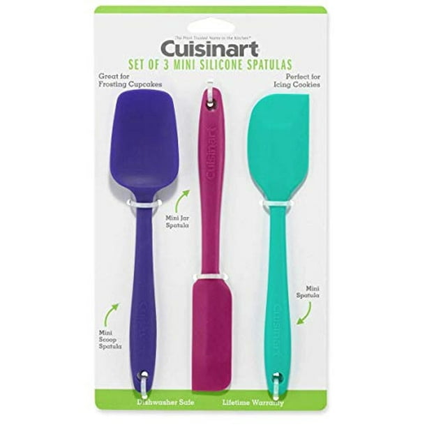 Mini espátulas de silicona Cuisinart CTG-00-S3MSJ Juego de 3