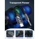 thumbnail image 4 of Cable auxiliar a USB C Adaptador de audio Hi-Fi JSAUX de 3.3 pies, 4 of 7