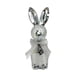 thumbnail image 2 of Escultura de Conejo de 8,66 Pulgadas, Bola de Espejo de Cristal, Adorno para Conejos de Pascua, Decoración para Fiestas y Festivales., 2 of 6