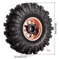 thumbnail image 2 of Juego de neumáticos Wheel Mud 1.0 Beadlock para 1/18 TRX4M Axial SCX24, 2 of 6