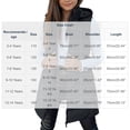 thumbnail image 3 of SERTGUTR Girls Longline Puffer Vest Hooded Sleeveless Full Zipper Quilted Side Pocket Snap Button Everyday School Winter Warm Outerwear, 3 of 9