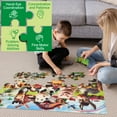 thumbnail image 4 of BenBen Puzzles for Kids Ages 3-6, Farm Animals, 48 Piece Large Jigsaw Toddler Puzzles, 35.5" x 23.5", 4 of 7