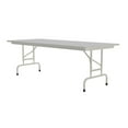 thumbnail image 1 of Correll Adjustable Height Melamine Top Folding Table CFA3060M-15, 1 of 4