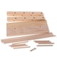 thumbnail image 3 of Gafas de terre De Desmontables De Bricolaje Naturales De 2 Filas Soporte De Exhibición Estante Estante Gafas Organizador 3/4/5 Capas 4 niveles Sunnimix Estante para gafas, 3 of 8
