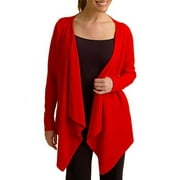 z.b.d. design - Women's Organic Cotton-Faux Cashmere Wrap Sweater